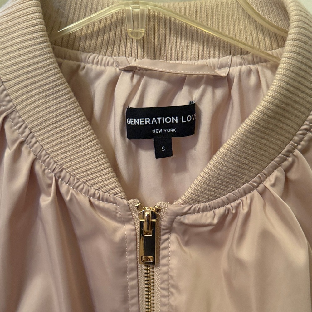 Generation love Pink Ruffled moto Jacket - Picture 2 of 4